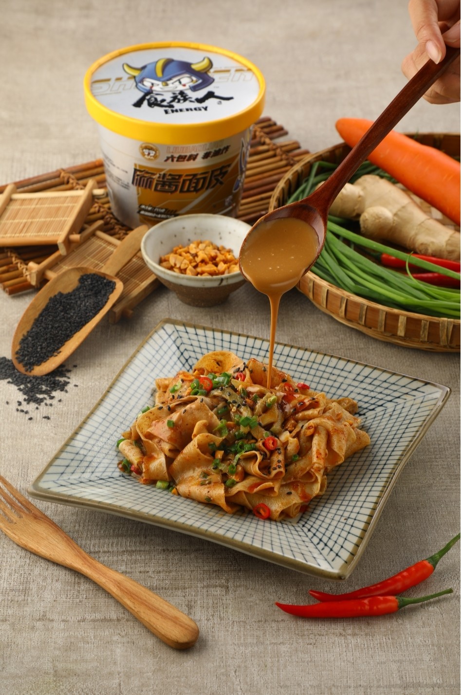 品质生活不向时间妥协，食族人5分钟成就一碗好面！(图7)
