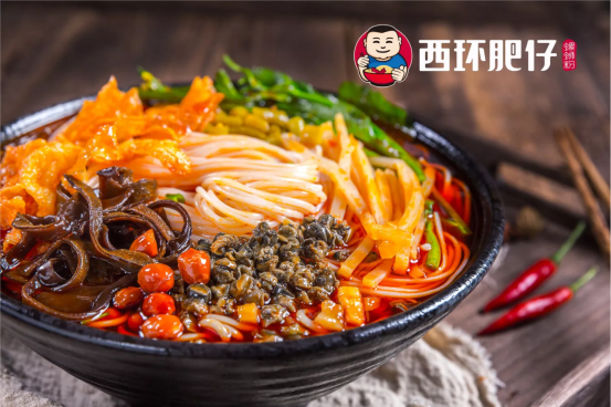 西环肥仔螺蛳粉柳州小吃业的“肯德基”(图2)