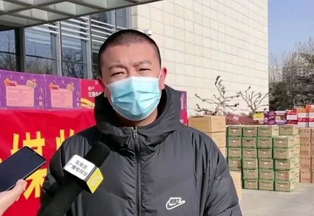 网红马洪涛为石家庄捐赠600万，获得了石家庄电视台的报道。(图5)