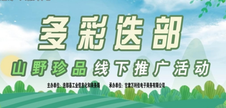 多彩迭部-山野珍品线下农产品推广活动圆满结束