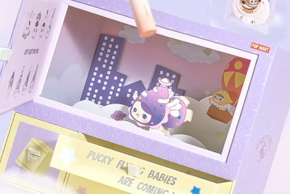 橘朵x泡泡玛特联名限定重磅发布 毕奇飞行系列联名彩妆真的来了！