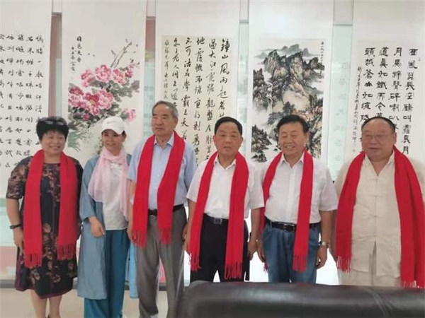 中国楹联学会中南书画院庆党百年华诞书画展在郑州开幕(图4)