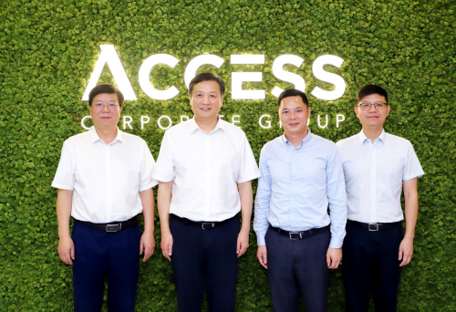 杭州市副市长胡伟调研ACCESS集团，创新内外贸一体化发展受肯定(图3)