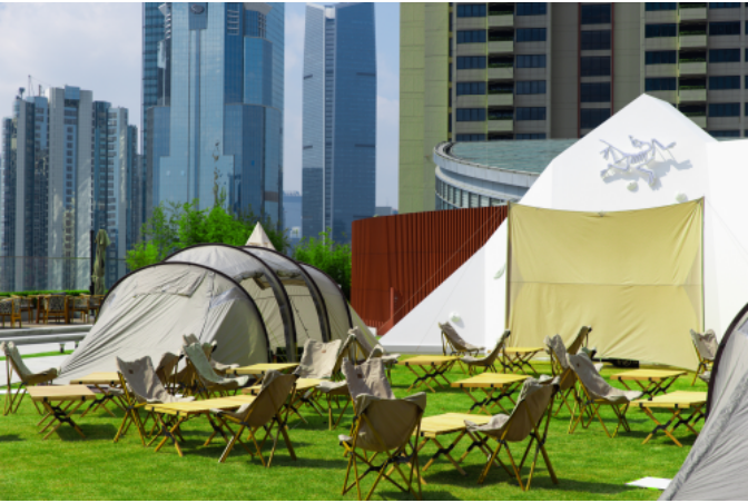 GO GLAMPING限时户外露营空间 9月26日登陆上海恒隆广场(图3)